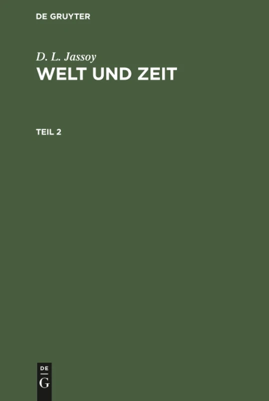 Welt und Zeit