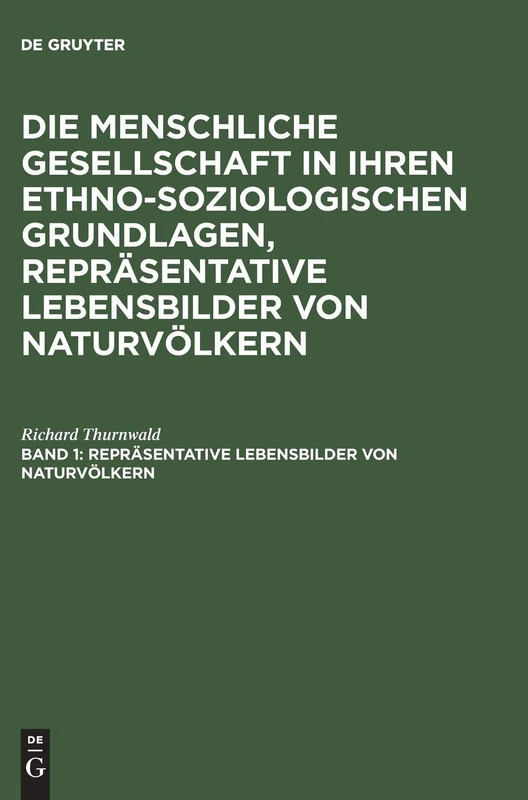 Repräsentative Lebensbilder von Naturvölkern
