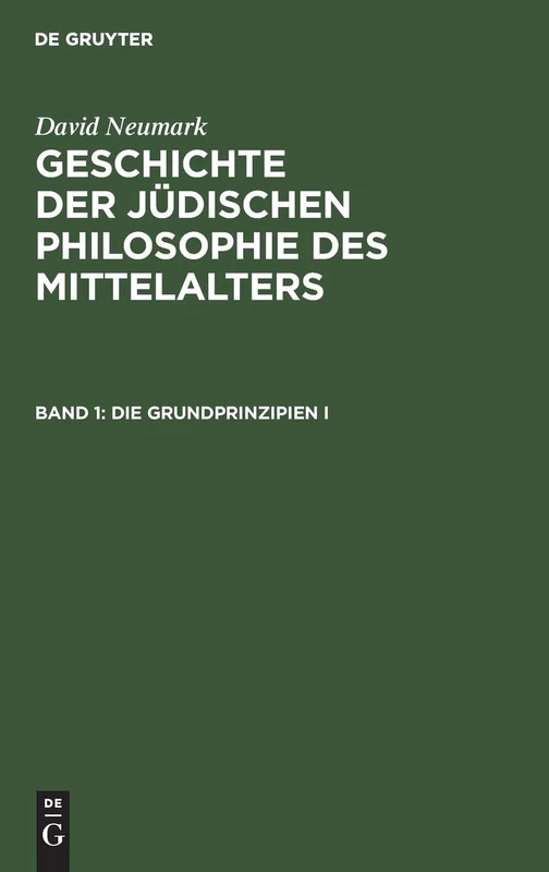 Die Grundprinzipien I: 1