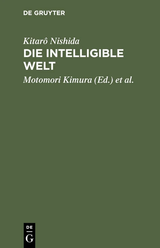 Die intelligible Welt: Drei Philosophische Abhandlungen