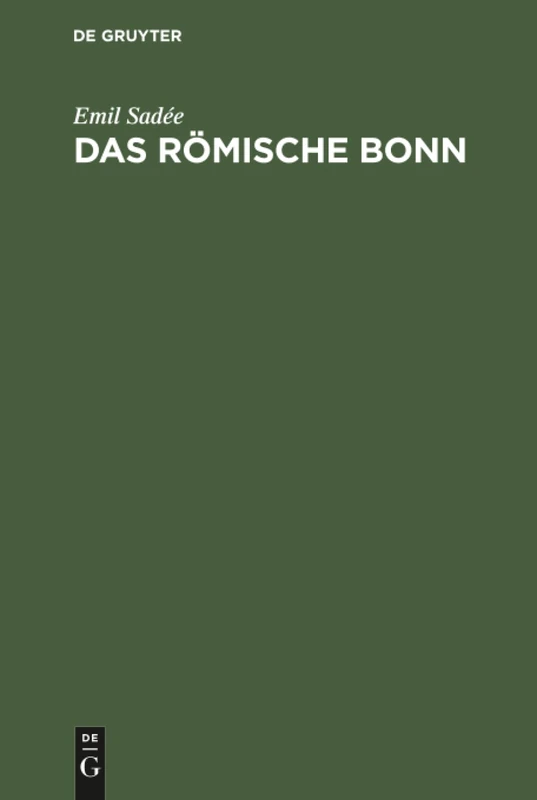 Das römische Bonn
