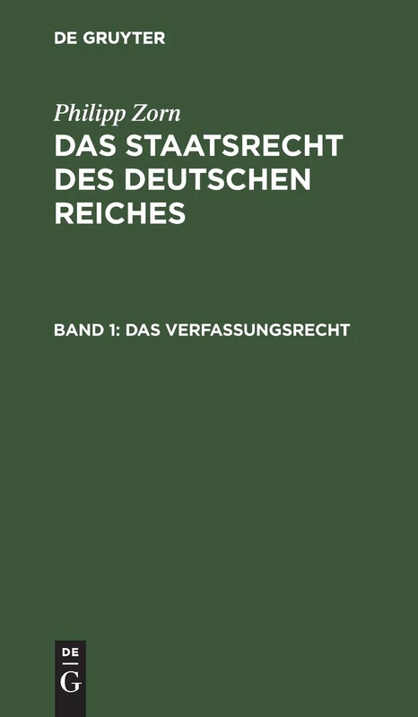 Das Verfassungsrecht