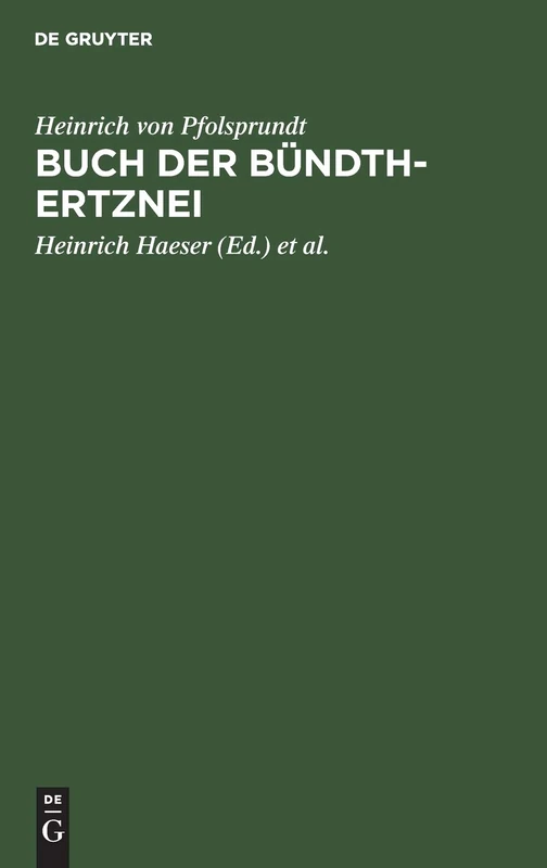 Buch der Bündth-Ertznei