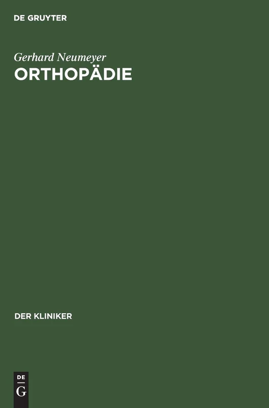 Orthopädie (Kliniker)
