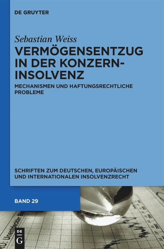 Vermögensentzug in Der Konzerninsolvenz: Mechanismen Und Haftungsrechtliche Probleme: 29 (Schriften Zum Deutschen, Europäischen Und Internationalen In)