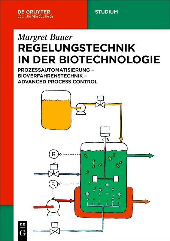 Regelungstechnik in Der Biotechnologie: Prozessautomatisierung - Bioverfahrenstechnik - Advanced Process Control (de Gruyter Studium)