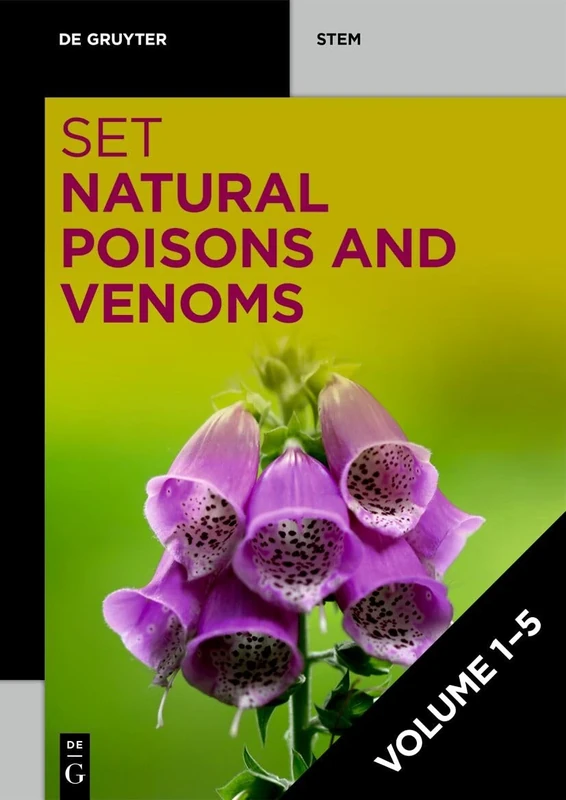 Set: Natural Poisons and Venoms 1+2+3+4+5 (De Gruyter STEM)