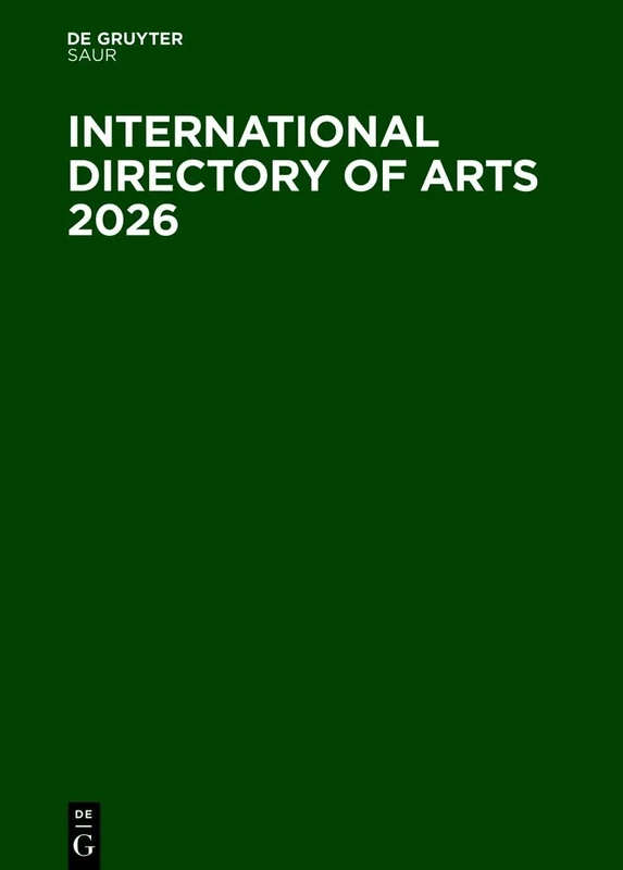 International Directory of Arts 2026: 50 - Image 1