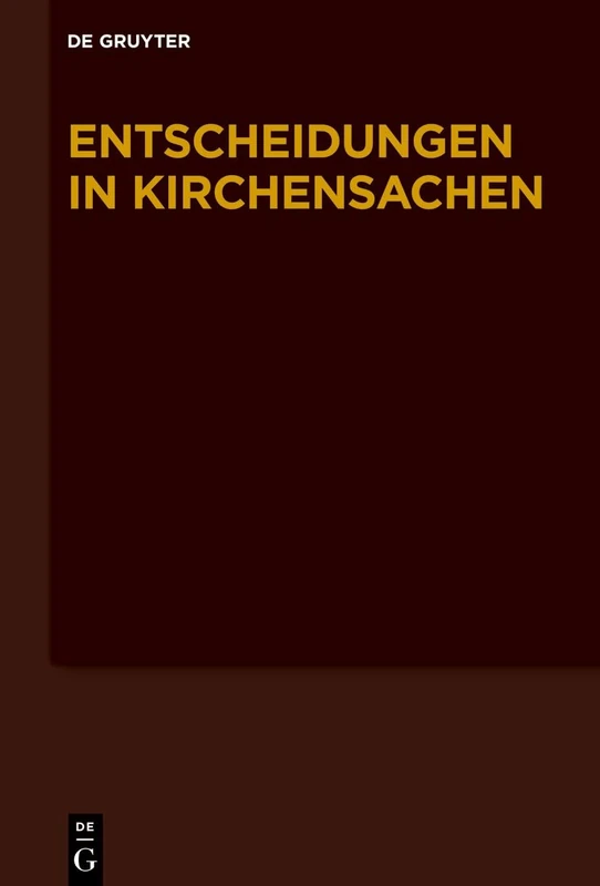 01.07.2022-31.12.2022 (Entscheidungen in Kirchensachen seit 1946)