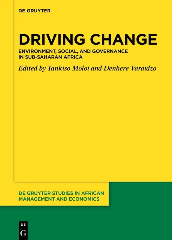 De Gruyter Driving Change: ESG in Sub-Saharan Africa Book