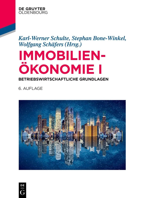 Immobilienökonomie I: Betriebswirtschaftliche Grundlagen - Image 1
