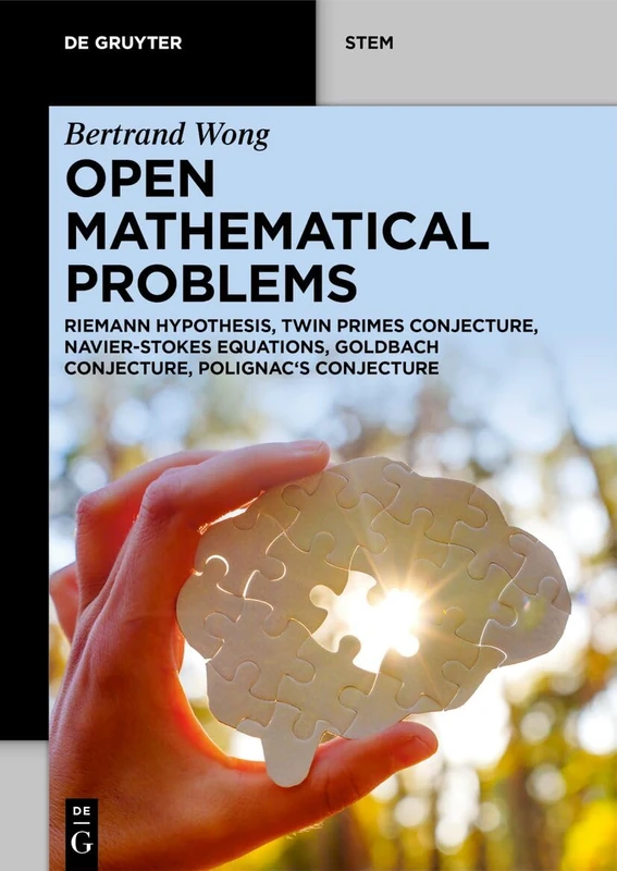Open Mathematical Problems: Riemann Hypothesis, Twin Primes Conjecture, Navier-Stokes Equations, Goldbach Conjecture, Polignac's Conjecture (De Gruyter STEM)