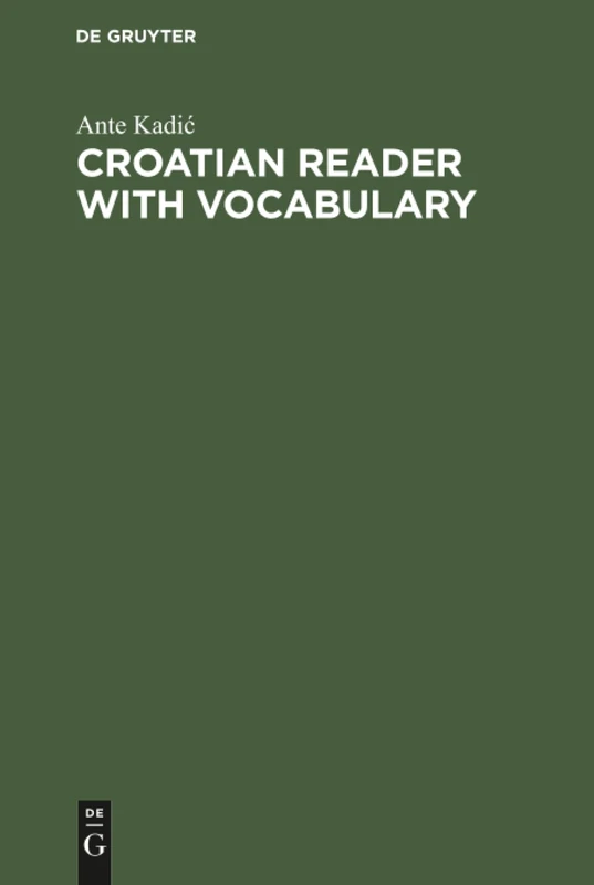 Croatian Reader with Vocabulary