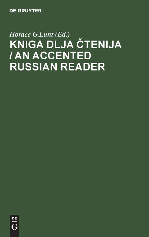 Kniga dlja čtenija / An Accented Russian Reader