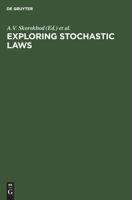 Exploring Stochastic Laws: Festschrift in Honour of the 70th Birthday of Academician Vladimir Semenovich Korolyuk
