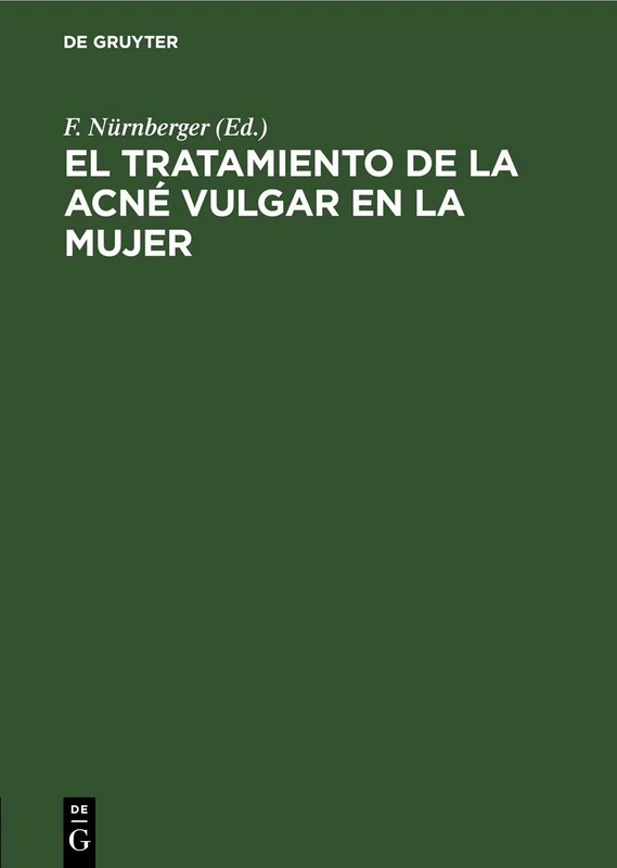 El Tratamiento de la Acné Vulgar En La Mujer - Image 1
