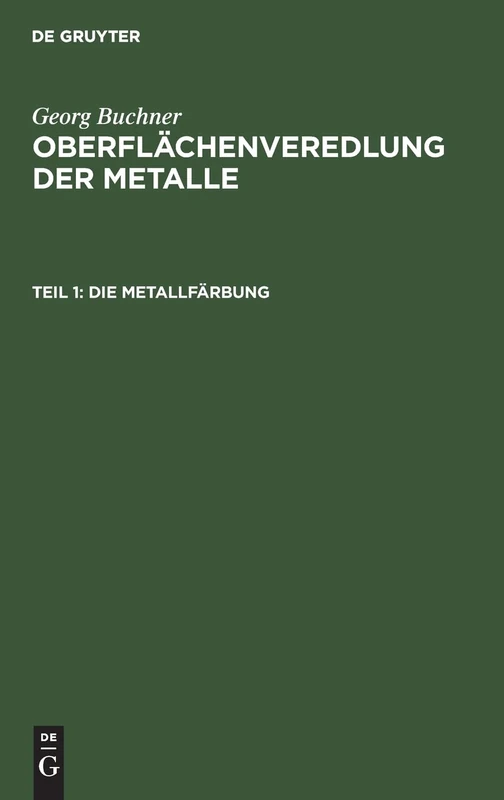 Die Metallfärbung