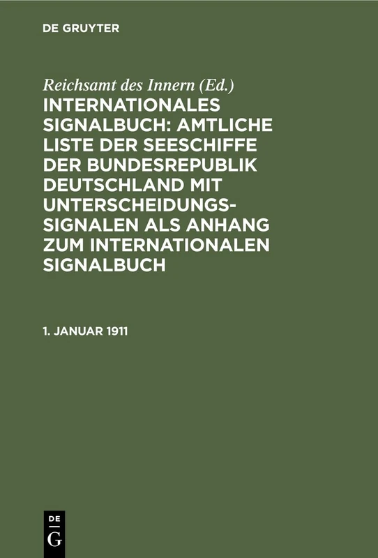 1. Januar 1911