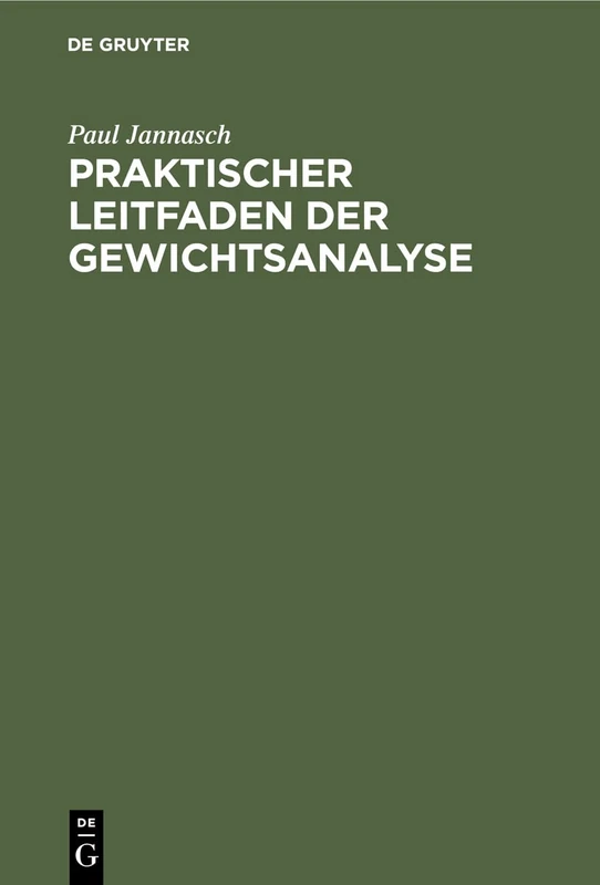 Praktischer Leitfaden Der Gewichtsanalyse