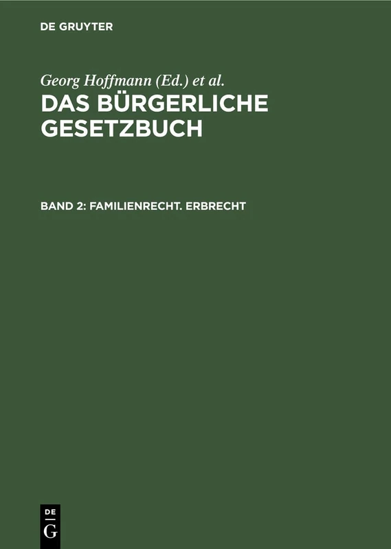 Familienrecht. Erbrecht