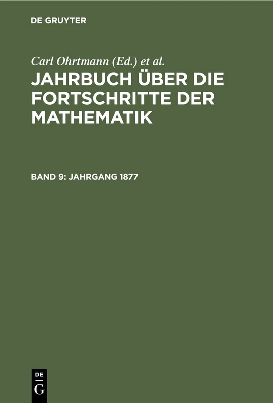 Jahrgang 1877