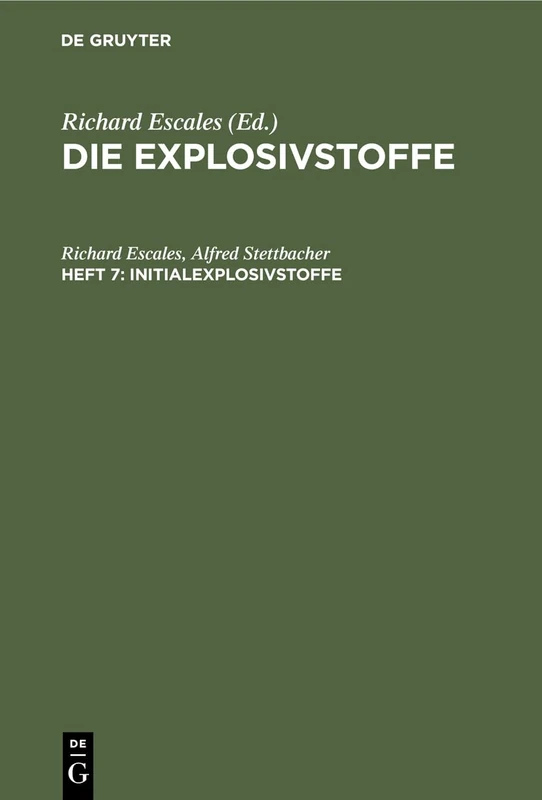Initialexplosivstoffe