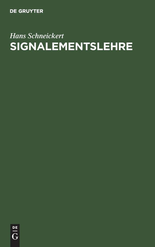 Signalementslehre: Lehrbuch Der Personenbeschreibung Und -Feststellung Für Den Polizeiunterricht, Den Erkennungs- Und Fahndungsdienst