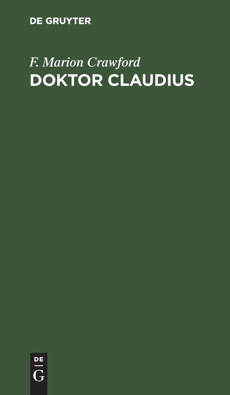 Doktor Claudius: Eine Wahre Geschichte - Image 1