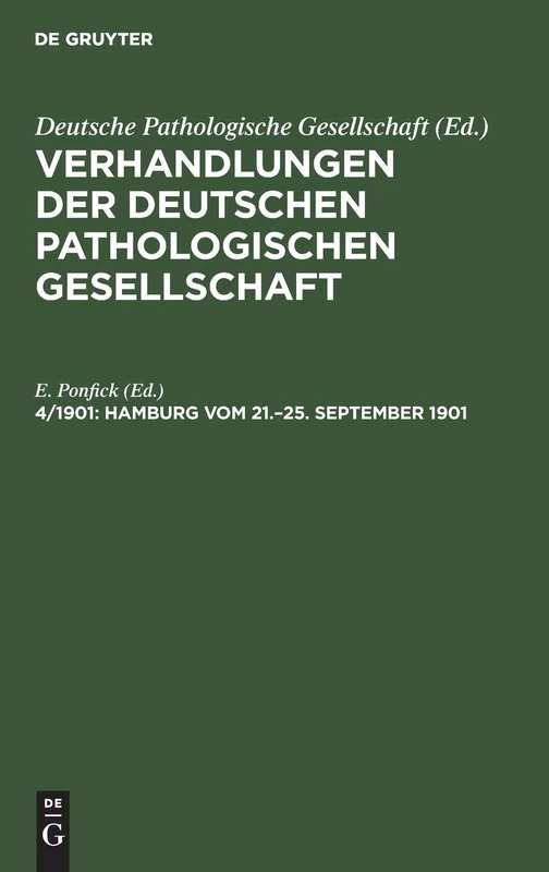 Hamburg Vom 21.-25. September 1901