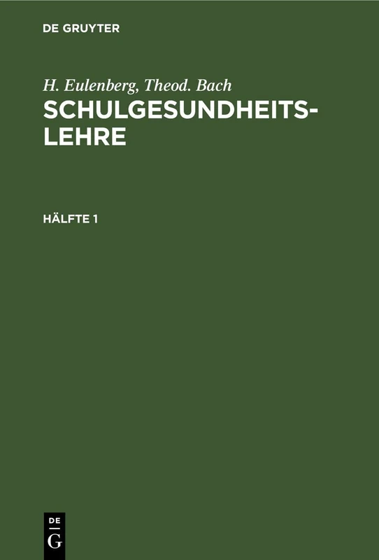 Schulgesundheitslehre Schulgesundheitslehre