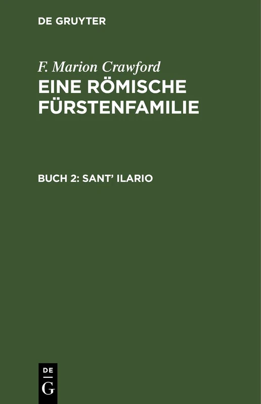 Sant' Ilario: In Zwei Theilen