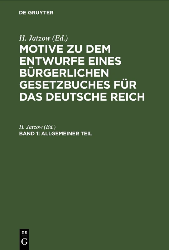 Allgemeiner Teil