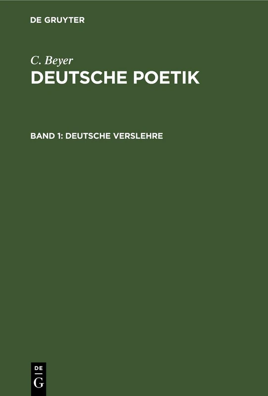Deutsche Verslehre