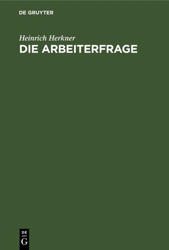 Die Arbeiterfrage: Eine Einführung - Image 1
