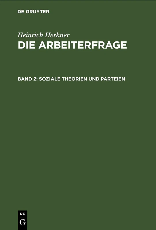 Soziale Theorien Und Parteien