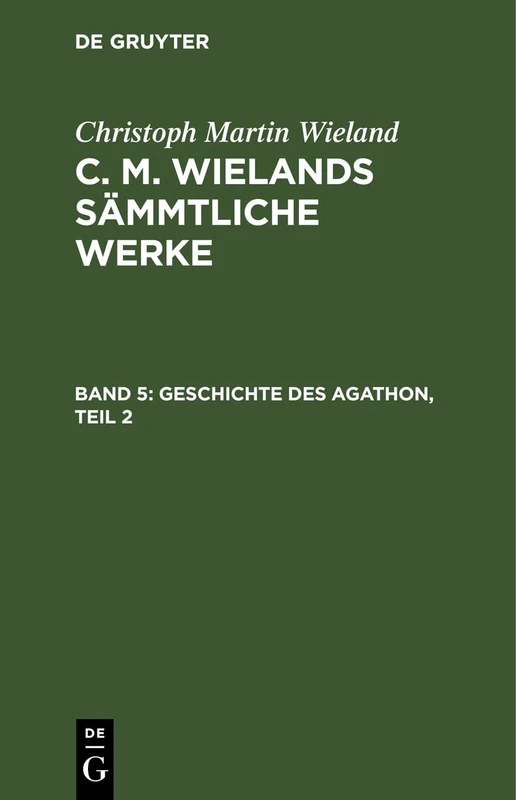 Geschichte Des Agathon, Teil 2