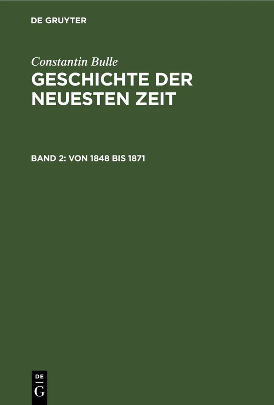 Von 1848 Bis 1871