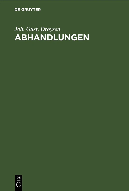 Abhandlungen: Zur Neueren Geschichte
