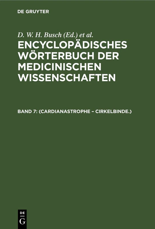 (Cardianastrophe - Cirkelbinde.): EWMW-B, Band 7