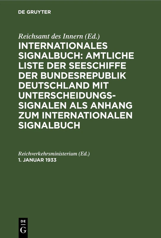 1. Januar 1933