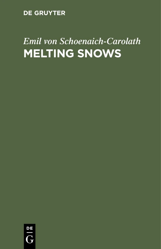 Melting Snows - Image 1