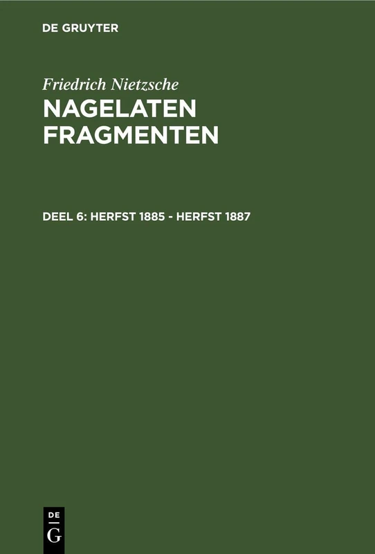 Herfst 1885 - Herfst 1887