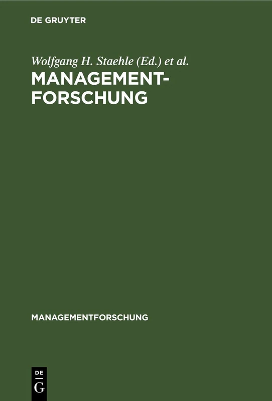 Managementforschung: 3