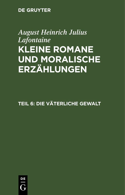 Die Väterliche Gewalt