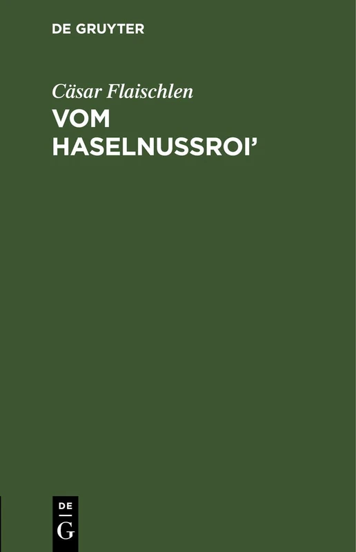Vom Haselnussroi': E Zopfete Bloeme-N Ond Nüss