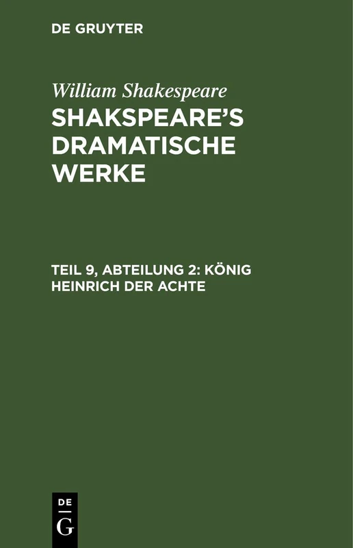 König Heinrich Der Achte