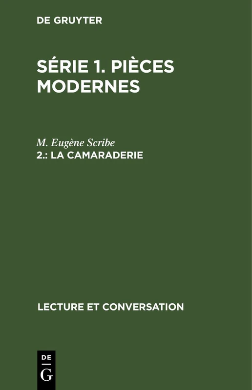 La Camaraderie (Lecture Et Conversation)