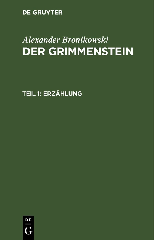 Erzählung