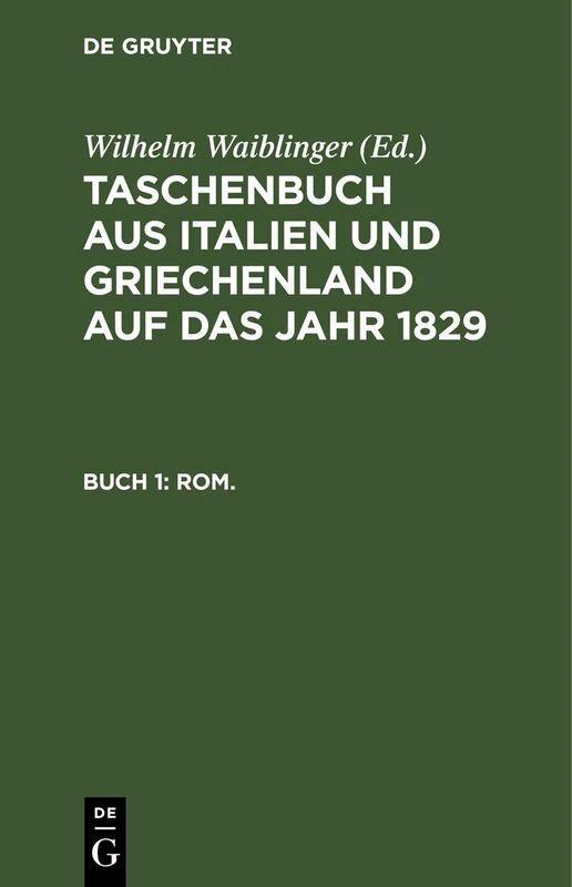 1829: Buch 1: ROM
