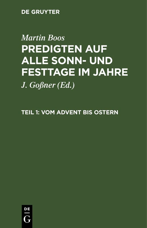 Vom Advent Bis Ostern